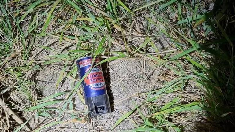 De pepperspray (foto: jeugdagenten_langstraat/Instagram).