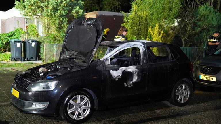 Auto uitgebrand in Den Bosch