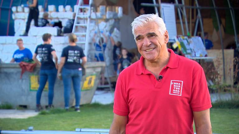 Frank van Lierop van de themacommissie van de Brabantsedag in Heeze