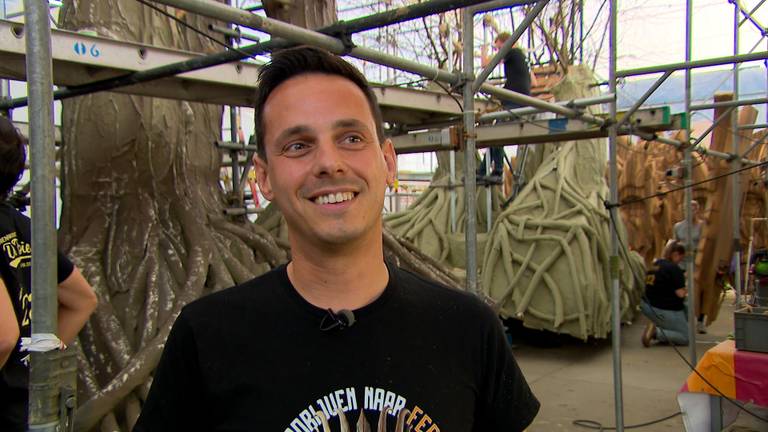 Joost Haneveer van bouwgroep 'De Rooie Hoek' (Beeld: Omroep Brabant).