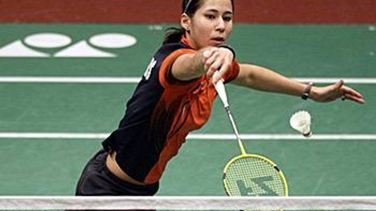 Badmintonster Judith Meulendijks uit Helmond