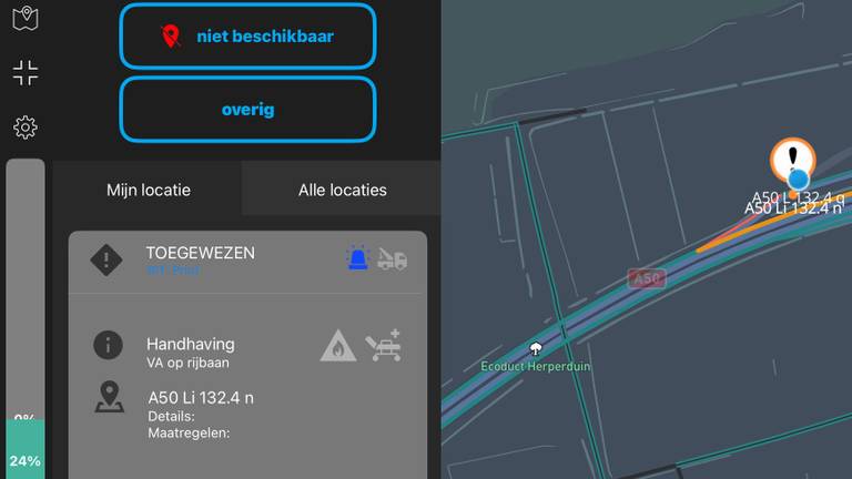 Afbeelding: X/weginspecteur Robert.
