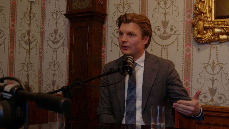 Ruben Brekelmans, minister van Defensie, en nummer 3 op de lijst van de VVD (beeld: Omroep Brabant).
