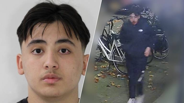 De foto's die de politie deelt van de vermoedelijke schutter (foto: politie.nl).