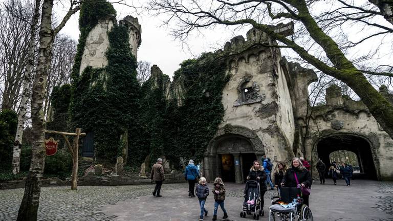 Sander maakte een film over het Spookslot (archieffoto: ANP).