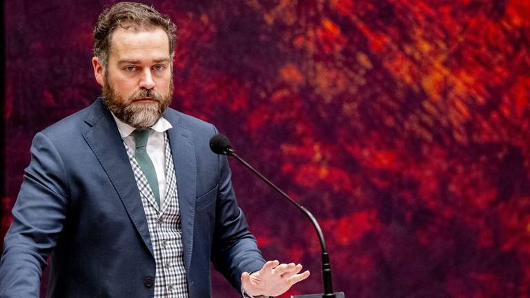 Klaas Dijkhoff in de Tweede Kamer in 2020 (foto: ANP).