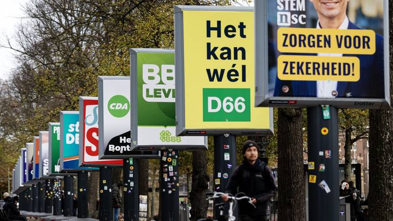 Wie vroeg gaat stemmen houdt het droog (foto: ANP)