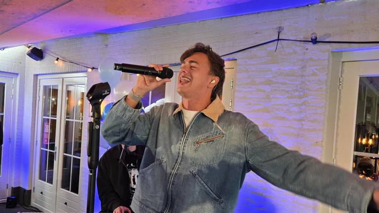 Flemming tijdens de presentatie van zijn festival in Den Bosch (foto: Noël van Hooft)