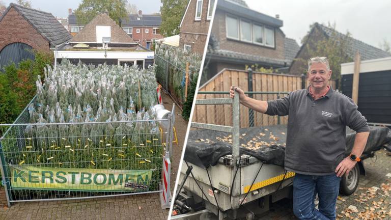 Martin Schuurmans mag geen kerstbomen meer verkopen vanuit huis (foto: privé/ Megan Hanegraaf).