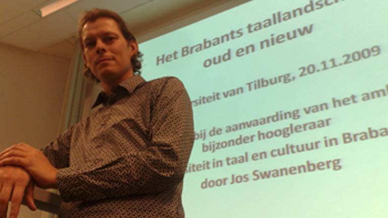 JOS SWANENBERG, HOOGLERAAR BRABANTS