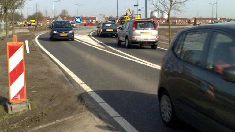 De nieuwe randweg van Zevenbergen