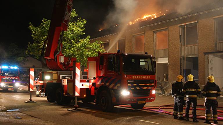 Brand bij bedrijf Brabantia in Aalst