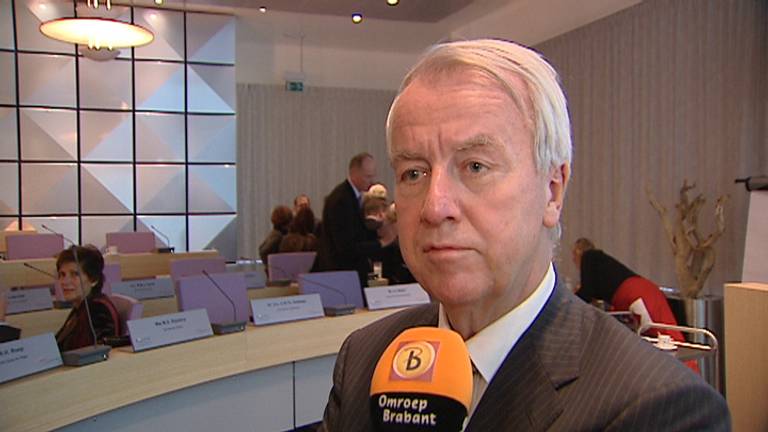 Burgemeester Peter Noordanus.