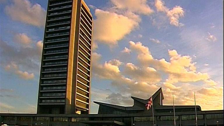 Het provinciehuis in Den Bosch