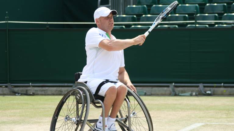 Rolstoeltennissers gaan voor wereldrecord