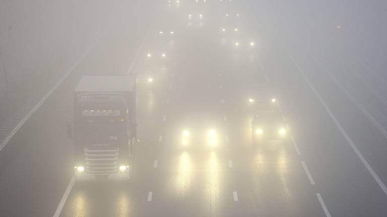 Slecht zicht op de wegen (archieffoto: ANP)