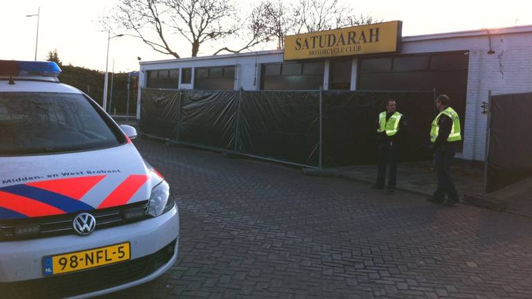 De inval in 2011 in Tilburg bij Satudarah.