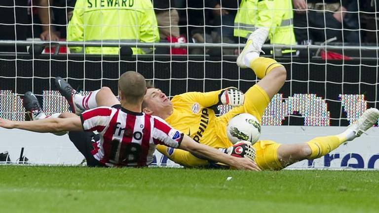 Tyton wil niet met hoofdbescherming spelen