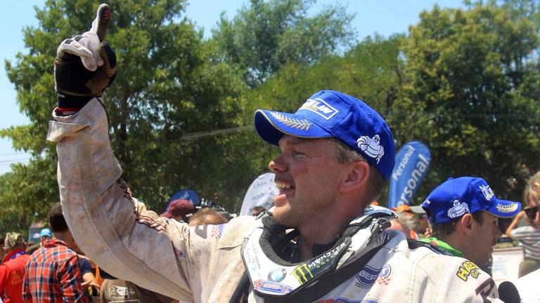 Frans Verhoeven won vorig jaar de laatste etappe. (ANP)