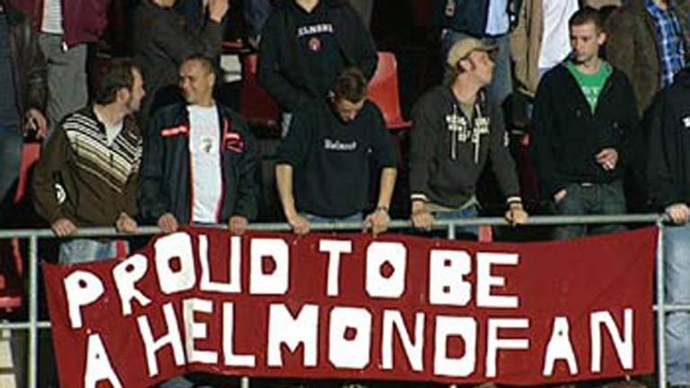 Fans van Helmond Sport.