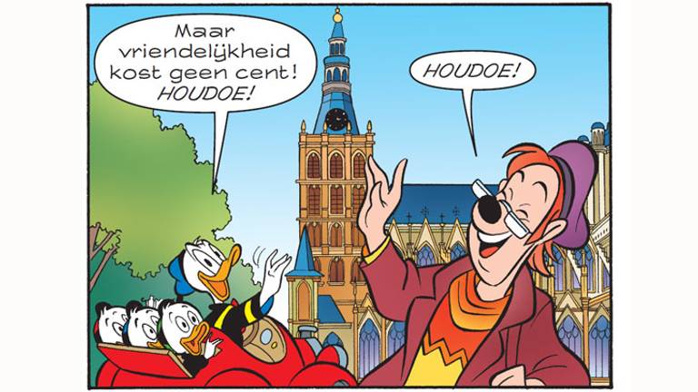 Donald Duck met zijn neefjes in een strip (Archieffoto).