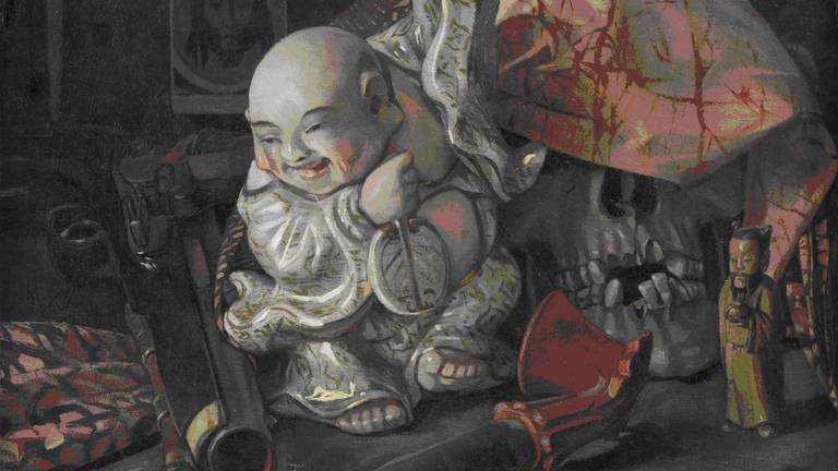 Een van de stillevens van Piet Meiners (bron: Museum Jan Cunen)