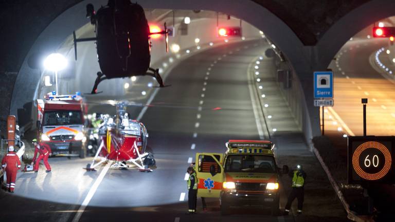 Het ongeluk (archieffoto)