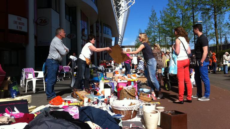 Vrijmarkt in Eindhoven (archieffoto)