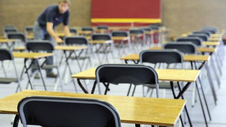 Een docent van het Elde College wordt verdacht van een relatie met een leerling. (Foto:archief)