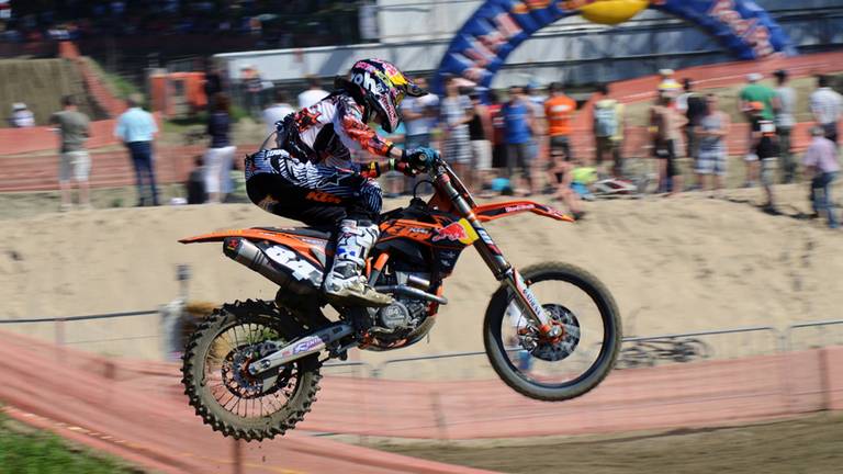 Jeffrey Herlings in actie