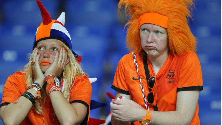 Archieffoto Oranjesupporters.