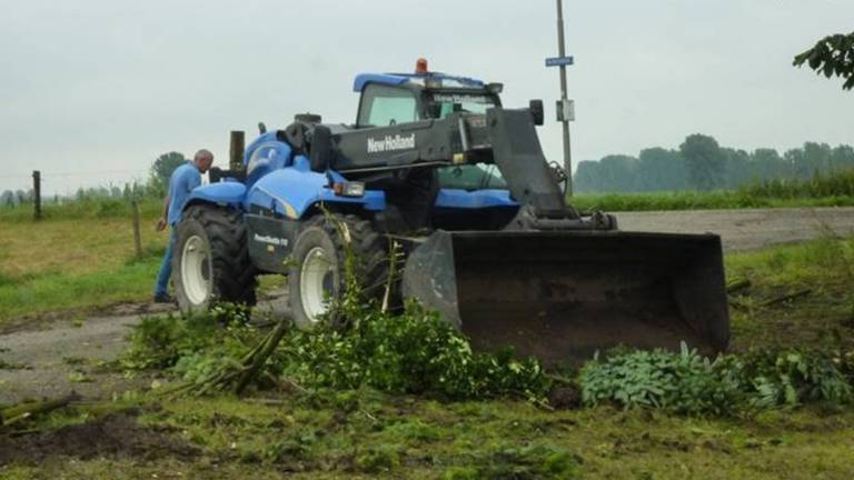 Een shovel (archieffoto).