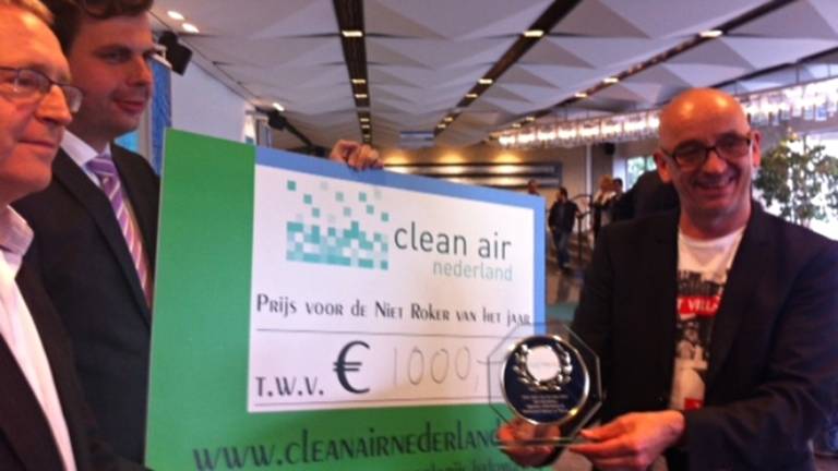 Uitreiking van de prijs