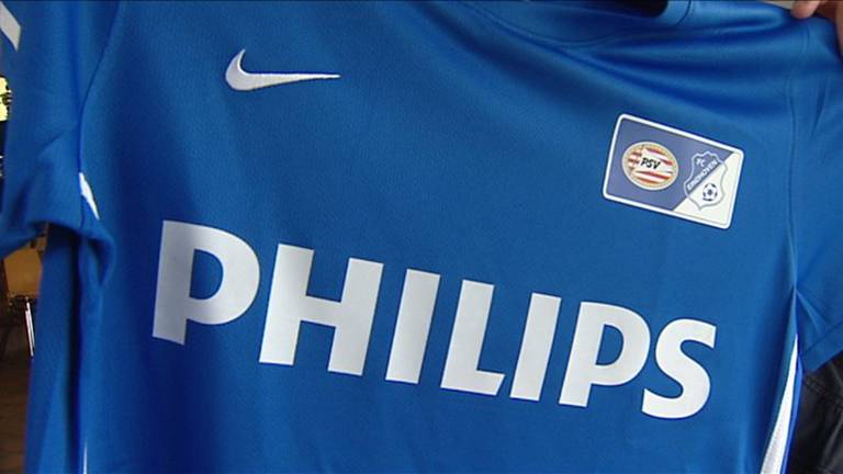 Het nieuwe shirt van FCE-PSV