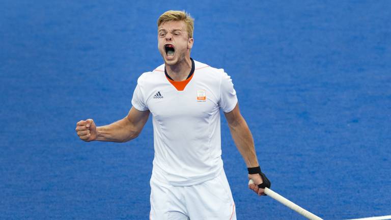 Mink van der Weerden schiet tekort met Oranje-Rood (foto: ANP.