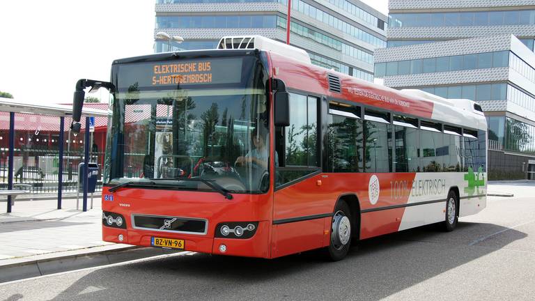De Volvo-bus 7700 electric