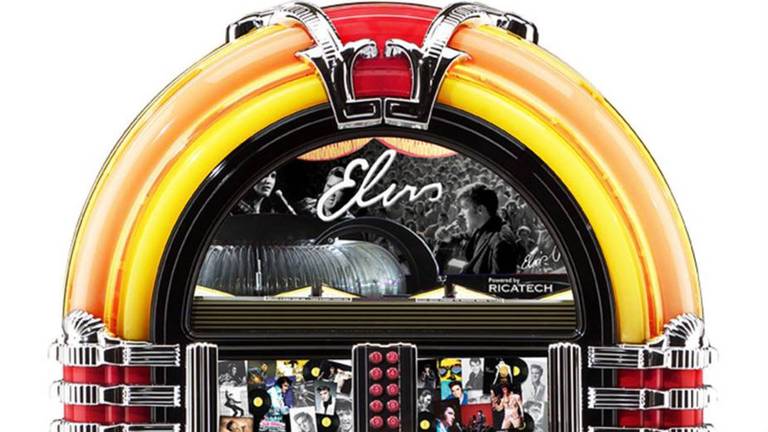 Een jukebox van het merk Wurlitzer