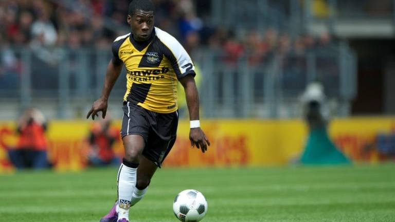 Jeffrey Sarpong in zijn eerste periode bij NAC (foto: VI Images)