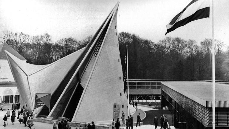 Het Philipspaviljoen uit 1958 zat vol met asbest