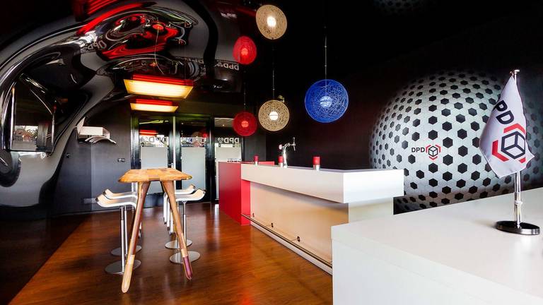 De DPD Skybox van Willem II. (Foto: Toine Damen)