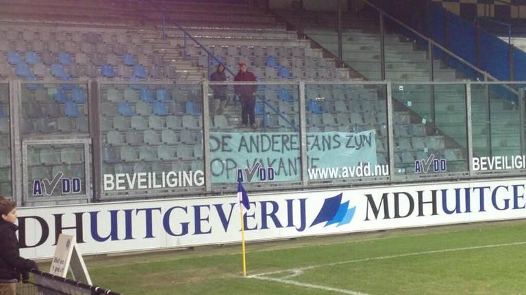 Spandoek fans Helmond Sport