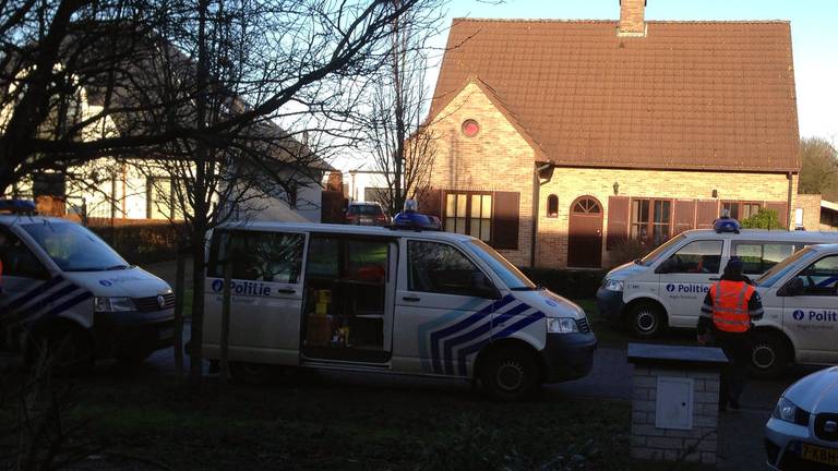 Vuurwerkcontrole in Baarle-Hertog (foto: Britt Kuijpers)