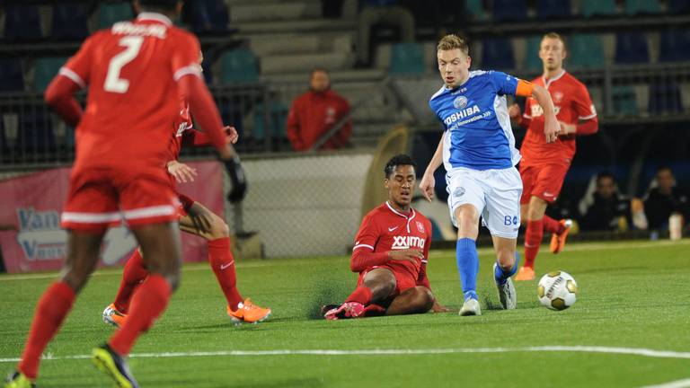 Benjamin van den Broek in actie (foto: Henk van Esch)