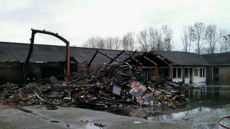 Brand in loods lichtfestijn Ravenstein bij Kaarslicht