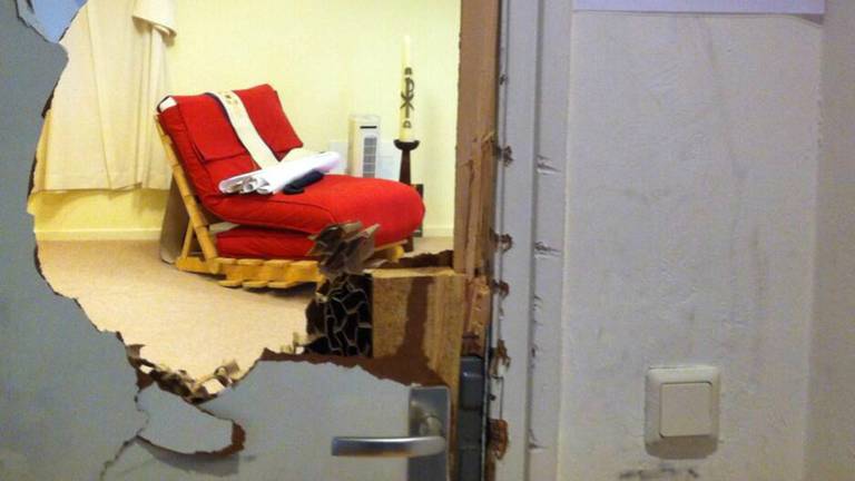 Inbrekers houden huis in kerk