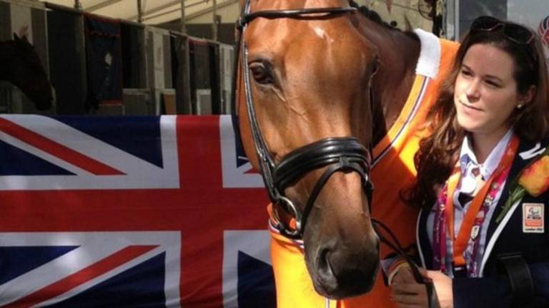 Sanne Voets nam met Vedet ook deel aan de Olympische Spelen in Londen.