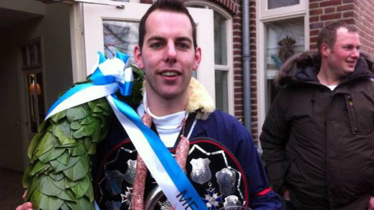 Peter Janssen na 12 jaar weer Koning van de Metworst in Boxmeer