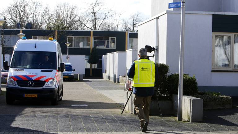 Politieonderzoek een dag na de liquidatie. (Foto: Hans van Hamersveld/SQ Vision)