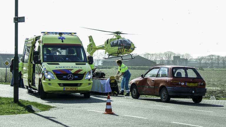 Zwaar ongeluk in Someren (Foto: Tom Swinkels/Gwingo Media)