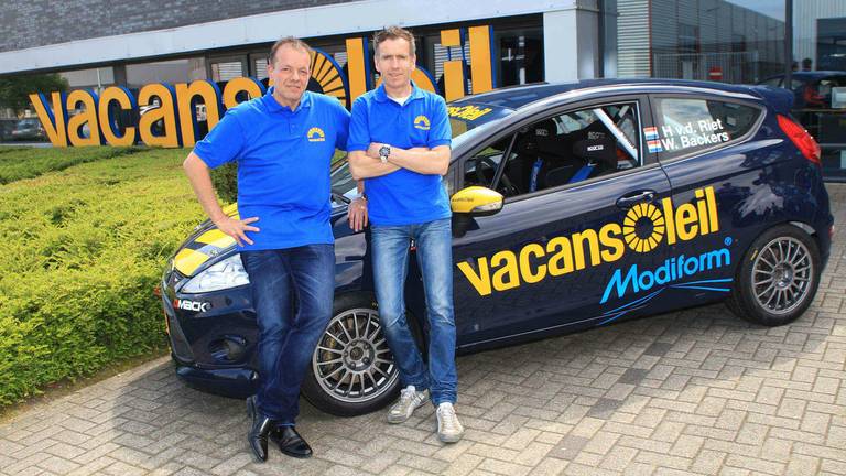 Wim Backers (L) en Henk van de Riet